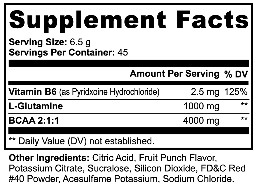 Endurance Support (Fruit Punch)