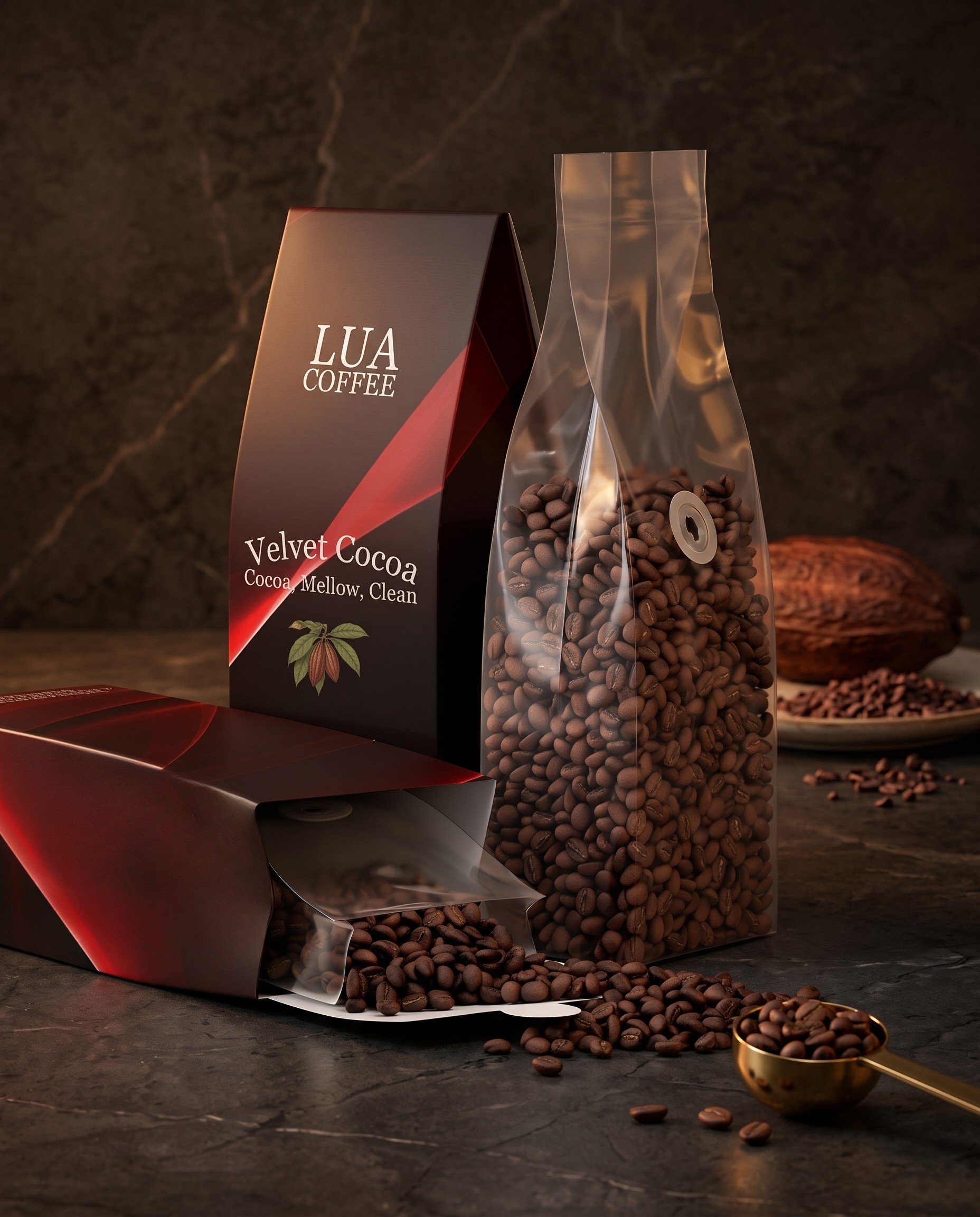 Velvet Cocoa Coffee (Medium Roast)