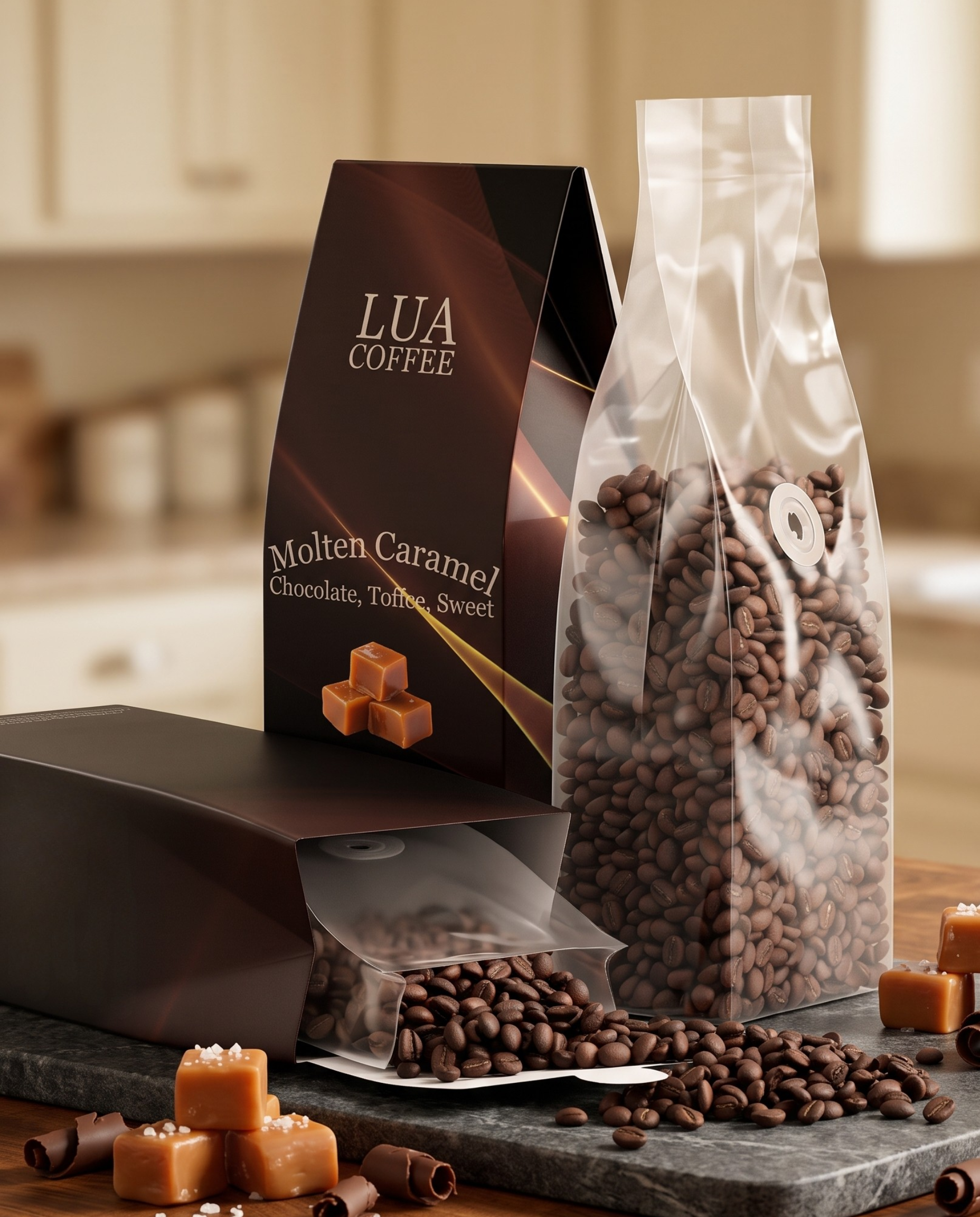 Molten Caramel Coffee (Dark Roast)