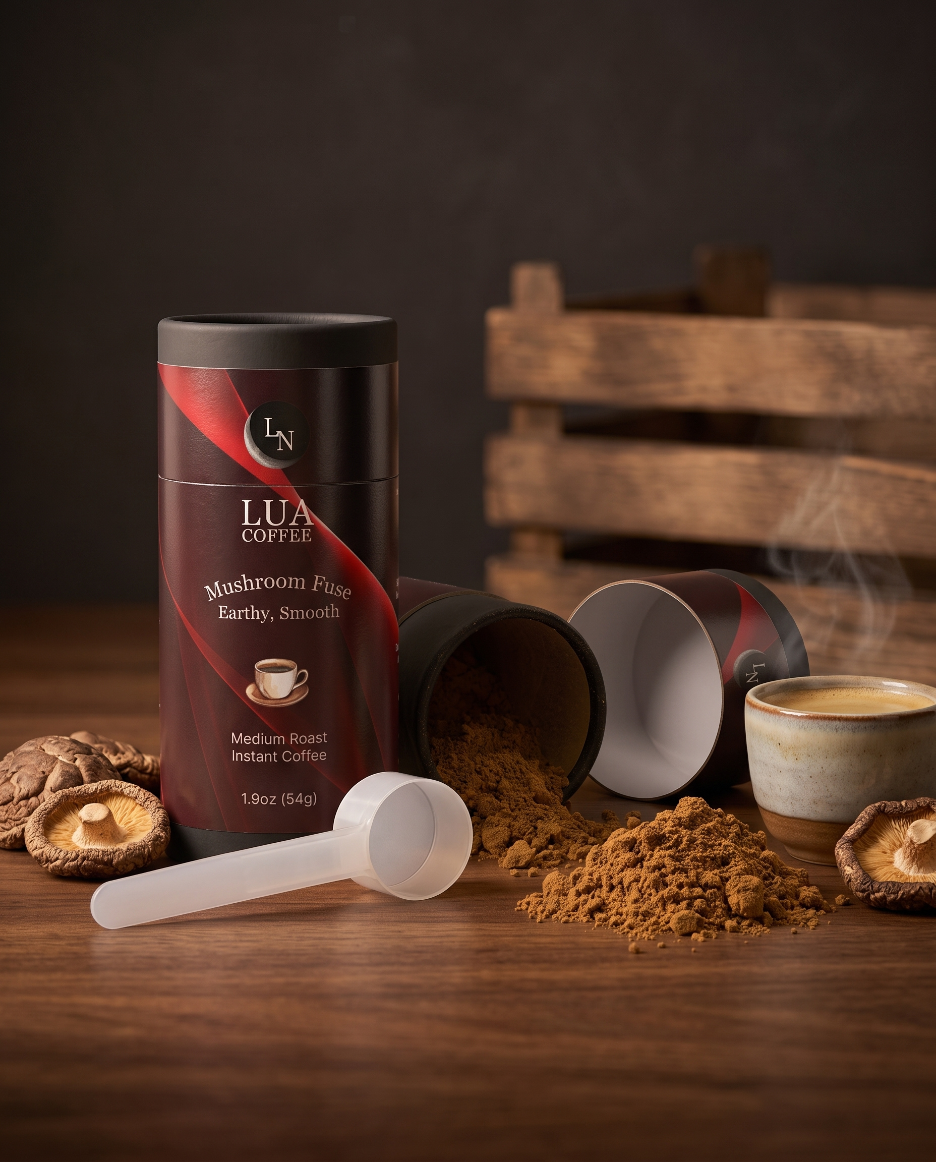 Mushroom Fuse Instant Coffee (Medium Roast)