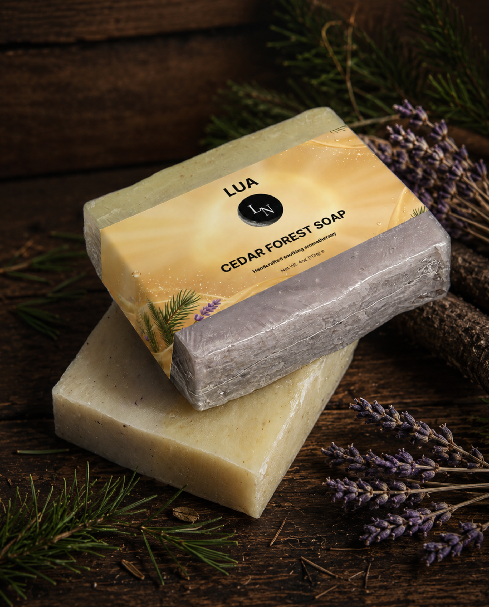 Handcrafted Cedar Forest Soap