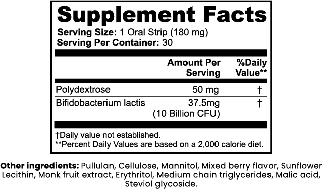 Probiotic Strips